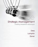 Strategic Management: Creating Competitive Advantages 007326721X Book Cover