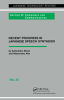Japanese Speech Synthesis 9056990950 Book Cover