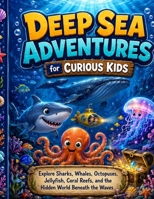 Deep Sea Adventures for Curious Kids: Explore Sharks, Whales, Octopuses, Jellyfish, Coral Reefs, and the Hidden World Beneath the Waves 7306263811 Book Cover