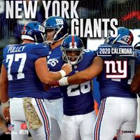 New York Giants 2020 Calendar 146936901X Book Cover