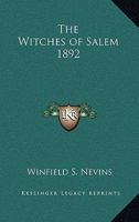The Witches of Salem 068100603X Book Cover