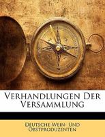 Verhandlungen Der Versammlung 1141821524 Book Cover