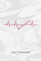 Daily Planner Weekly Calendar: Flautist Organizer Undated - Blank 52 Weeks Monday to Sunday -120 Pages- Flute Music Notebook Journal Flutist Heartbeat - Heart For Flutes To-Do List for Instrumentalist 1674852851 Book Cover