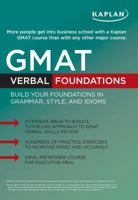 Kaplan GMAT Verbal Foundations 160714087X Book Cover