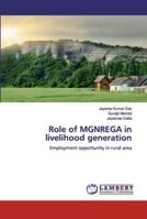 Role of MGNREGA in livelihood generation 6202010207 Book Cover