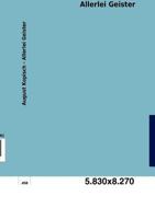 Allerlei Geister 1248829565 Book Cover