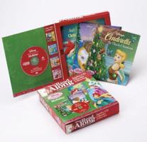 Disney Princess Holiday: Cinderella So This Is Christmas/Beauty and the Beast One Magical Christmas/Ariel's Christmas Under the Sea (Disney's Read Along Collection) 0763411469 Book Cover
