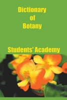 Dictionary of Botany B0C7BKPF16 Book Cover