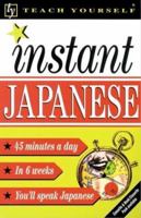 Teach Yourself Instant Japanese (Book Only) (Teach Yourself Language Instant Language) 0071478272 Book Cover