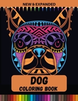 Dog Coloring Book (New & Expanded): Relaxing Animal Coloring Pages for Kids B08QFPSQ6H Book Cover