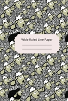 Cute Baby Sheep Theme Wide Ruled Line Paper 1674298994 Book Cover