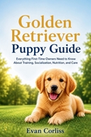 Golden Retriever Puppy Guide: Everything First-Time Owners Need to Know About Training, Socialization, Nutrition, and Care B0H1LYKH79 Book Cover