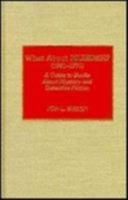 What About Murder? (1981-1991) 0810814137 Book Cover