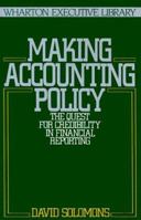 Making Accounting Policy 0195037014 Book Cover