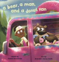 Bear, a Man, and a Donut Van B0GMZ64F5D Book Cover