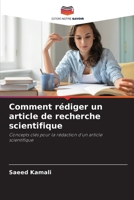 Comment rédiger un article de recherche scientifique (French Edition) 6202221186 Book Cover