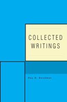 Collected Writings 0595376827 Book Cover