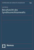 Berufsrecht Des Syndikusrechtsanwalts 3756005712 Book Cover