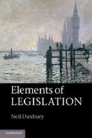 Elements of Legislation 1107021871 Book Cover