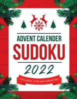 Advent Calendar 2022: Sudoku: Difficulty Levels from Easy to Hard: Stocking Stuffers B0BHBTL7FS Book Cover