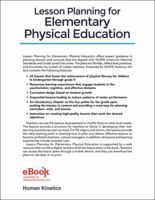 Lesson Planning for Elementary Physical Education 1492513784 Book Cover