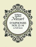 Symphonies 22-34 in Full Score 0486266753 Book Cover