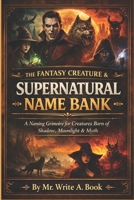 THE FANTASY CREATURE & SUPERNATURAL NAME BANK: A Naming Grimoire for Creatures Born of Shadow, Moonlight & Myth B0GJFCVZVT Book Cover