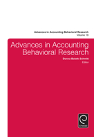 Advances in Accounting Behavioral Research 1783504455 Book Cover