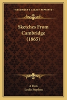 Sketches From Cambridge 046922763X Book Cover