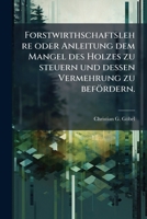 Forstwirthschaftslehre 1246401878 Book Cover