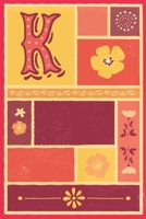 K: Monogrammed Anxiety Journal for Single Moms - Diary to Track Triggers - Positive Affirmations Log for Women 1672913381 Book Cover