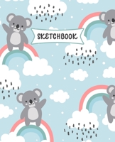 Sketchbook: Cute Kwala Sketch Book for Kids Practice Drawing and Doodling Sketching Book for Toddlers & Tweens 1712573497 Book Cover