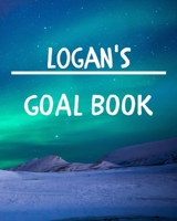 Logan's Goal Book: New Year Planner Goal Journal Gift for Logan / Notebook / Diary / Unique Greeting Card Alternative 1677110546 Book Cover