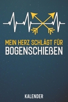 Kalender: 2020 A5 1 Woche 2 Seiten - 110 Seiten - Mein Herz schl�gt f�r Bogenschie�en 1655509535 Book Cover