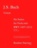 Six Suites for Viola Solo: Suites for Viola Bach B08BR8YXWJ Book Cover