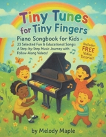 Tiny Tunes for Tiny Fingers. Piano Songbook for Kids – 23 Selected Fun & Educational Songs: A Step-by-Step Music Journey with Follow-Along Videos! (FREE Video Tutorial) (#1 in Series) B0FHG6G7XK Book Cover