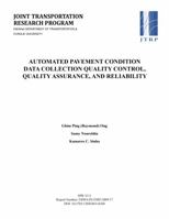 Automated Pavement Condition Data Collection Quality Control, Quality Assurance, and Reliability 1622600738 Book Cover