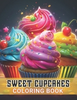 Sweet Cupcakes Coloring Book: New and Exciting Designs Suitable for All Ages B0CQ4ZFPLZ Book Cover