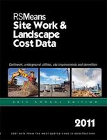 Rs Means Site Work & Landscape Cost Data 2011 (Means Site Work And Landscape Cost Data) 1936335190 Book Cover