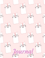 Journal: Journal Or Notepad For Girls ,kids | Cute Cats Lovers Gift For Girls,Personal Diary, Notebook Journal Girl Who Loves Cats , large (8.5 x 11 inches) | 120 Pages 167735349X Book Cover