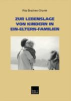 Zur Lebenslage Von Kindern in Ein-Eltern-Familien 3810032611 Book Cover