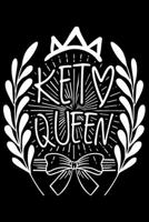 Keto Queen: Black keto girl, keto journal for women, keto gifts for women 6x9 Journal Gift Notebook with 125 Lined Pages 1706229968 Book Cover