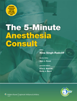 5 minute consult. Anestesiología (The 5-Minute Consult Series) 1451118945 Book Cover