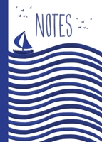 Carnet Marinière Bleu marin (French Edition) 2386278948 Book Cover