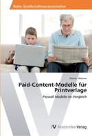 Paid-Content-Modelle für Printverlage 3639476484 Book Cover