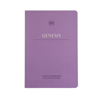 LSB Scripture Study Notebook: Genesis: Legacy Standard Bible 1636642403 Book Cover