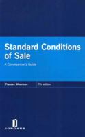 Standard Conditions of Sale 1846610087 Book Cover