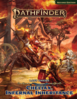 Pathfinder Lost Omens Cheliax, Infernal Inheritance 164078828X Book Cover