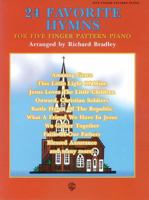 24 Favorite Hymns for Five Finger Pattern Piano 0769271871 Book Cover