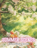 Summer Scenes Coloring Book: 100+ New and Exciting Designs B0CT333S4B Book Cover